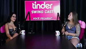 Safada Shows Boquete After Tinder Swing Cast with Flor de Damiana - Sheer Red