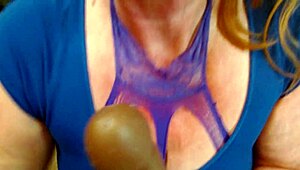 Redhead Business Woman Hires Escort for Multiple Cum in Mouth with Dawnskye1962 IR Roleplay Humiliation