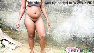 I pounded that hottie outdoors in rough sex frenzy