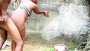 I pounded that hottie outdoors in rough sex frenzy