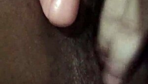 i rub my virgin pussy with dildo so good