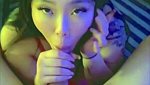 Asian slut fishnets takes pronebone pounding missionary doggystyle creampie sloppy deepthroat!