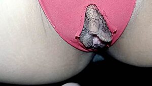 madrastra, quieres que te folle mi polla en navidad con tu lingerie mojada?