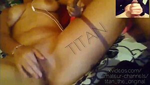 Hey Sexy Venezuelan Teen Calls for Vidchat Then Fingers Her Big Tits Nude!