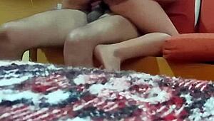 submissive latina bunny linda begs me to tie her up in bdsm play on the bed