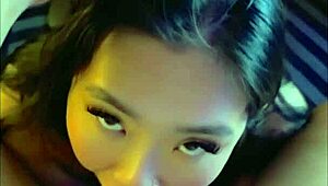 Asian slut fishnets takes pronebone pounding missionary doggystyle creampie sloppy deepthroat!