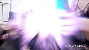 blond yelena and vera battle in czech outdoor anal fisting gape ass to mouth swallow cum explosion