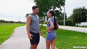 fucking after jog doggystyle deepthroat cumshot reality 😏