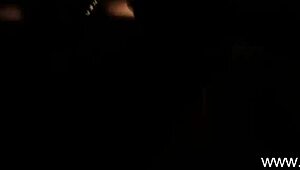 exotic brunette milf strips slow sensual undress lover tease