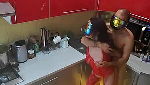 imagine our beautiful kitchen sex turning so rough and intimate