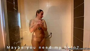 yo i spied that milf showering then pounded her huge ass hard