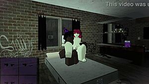 ROBLOX BBC MONSTER COCK EXPLODES IN NEW YEAR'S FUCK FEST