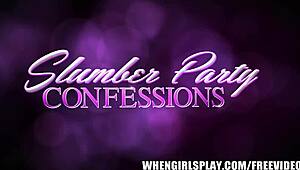 three slutty lesbians spill wild party sex secrets 😏