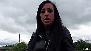 Dude, Skyler rides that massive cock cowgirl to pay rent with wet pussy moans