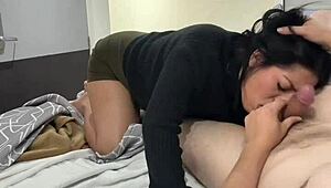 mexicana infiel sneaks off to motel with her boss for secret pounding