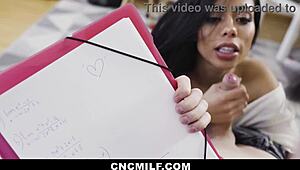 Stepmom bends over for hardcore pounding doggystyle and cowgirl slams