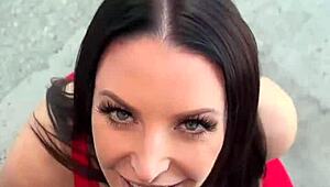 la guy takes pornstar angela white on steamy los angeles date adventure