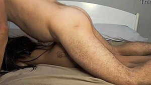 Rough Morning Anal Pounds Stepsis Narrow Ass Hard!