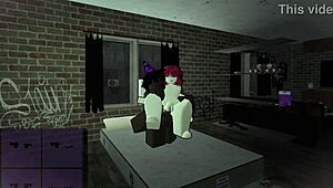 ROBLOX BBC MONSTER COCK EXPLODES IN NEW YEAR'S FUCK FEST