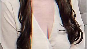 Boss husband unloads thick cum facial in office review!