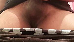 Thick Peruvian cock jerks off ready to burst with hot cum at 21