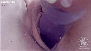 Poolside dildo tease builds to bathtub orgasm climax