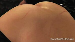 Lesbian slaves lick and finger each other desperately while madame watches stroking herself