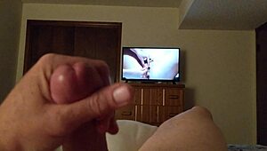 teasing my pussy during this erotic massage handjob