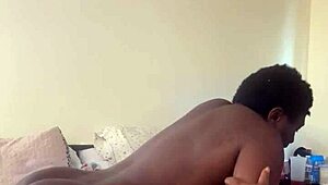 Pregnant bbw made that monster black cock cum way too quick