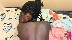 Wow, My Petite African Girlfriend Always Craves That Doggy Pound!