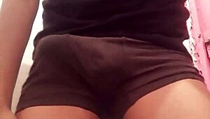 Thick Peruvian cock jerks off ready to burst with hot cum at 21