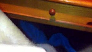 Roommate sneaks in for a quick creampie hookup