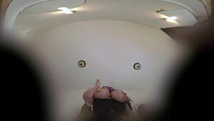 Chubby Tattoo Babe Sits Face and Grinds Big Pussy Lips