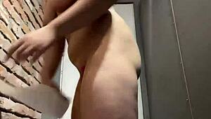 watch this shy bbw teen squirt wildly outdoors for her first time ever