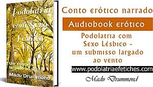 i... uh, this erotic audiobook on foot fetish lesbian sex got me so turned on...