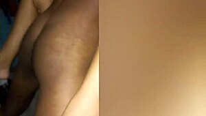 latina stepmom sneaks away from dad to ride big black cock deep in pussy and anal cowgirl bliss.