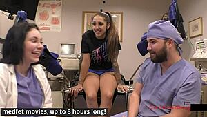 stefania mafras gets intimate during yearly physical checkup