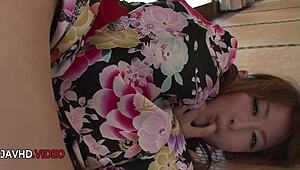 Asian Milf's Sloppy Toy Blowjob Teases Huge Load in JAV POV