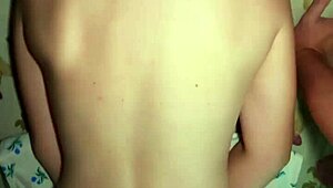 young shaved redhead teen cums hard multiple times from boyfriend's deep pov pounding