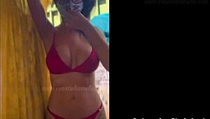 Renatinha Mello Strips Naked On Copacabana Avenue In Rio May 2021