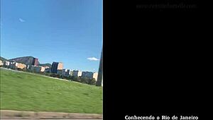 Renatinha Mello Strips Naked On Copacabana Avenue In Rio May 2021