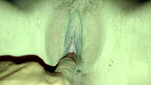 young teen babe takes thick banana deep in tight anal creampie pounding