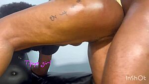 You fucking my sweet ebony baby girl's huge fat ass and pussy so hard?
