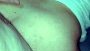 chubby neighbor with fat belly and small tits rides me in doggystyle frenzy