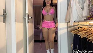 😈 I got naughty with hot bunny girl on Halloween, sucking and fucking wild! 🐰💦