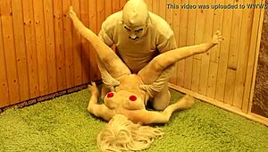 Catalina Valentina and Marsalina Valentina Sex Dolls Moan in Ecstasy Taking Turns Fucked by Valentino