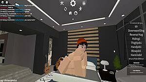 Riding That Cute Roblox Bitch Cowgirl Style
