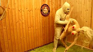 Catalina Valentina and Marsalina Valentina Sex Dolls Moan in Ecstasy Taking Turns Fucked by Valentino