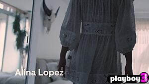 whoa, alina lopez's big latina ass looks amazing as she poses naked this morning 😍🍑