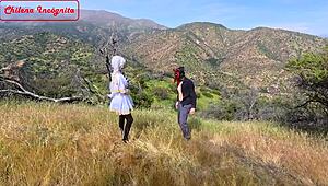 frieren cosplay slut rides cowgirl sucks cock takes cum on tits to get that book trailer